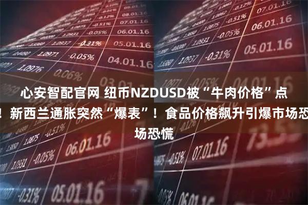 心安智配官网 纽币NZDUSD被“牛肉价格”点燃！新西兰通胀突然“爆表”！食品价格飙升引爆市场恐慌
