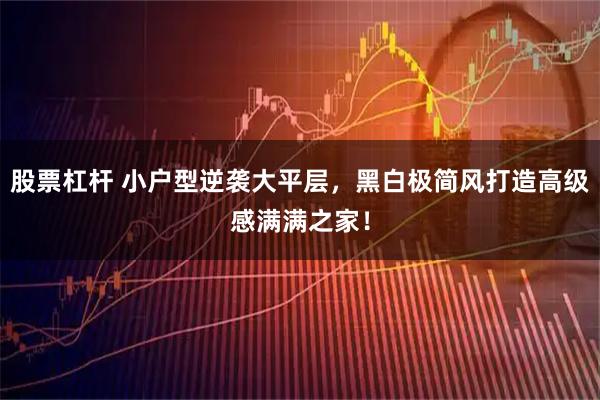 股票杠杆 小户型逆袭大平层，黑白极简风打造高级感满满之家！